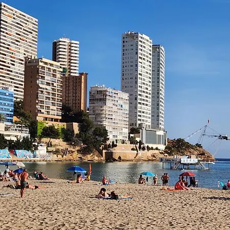 Levante First Line Yago Beachfront Spatial Apartment Benidorm